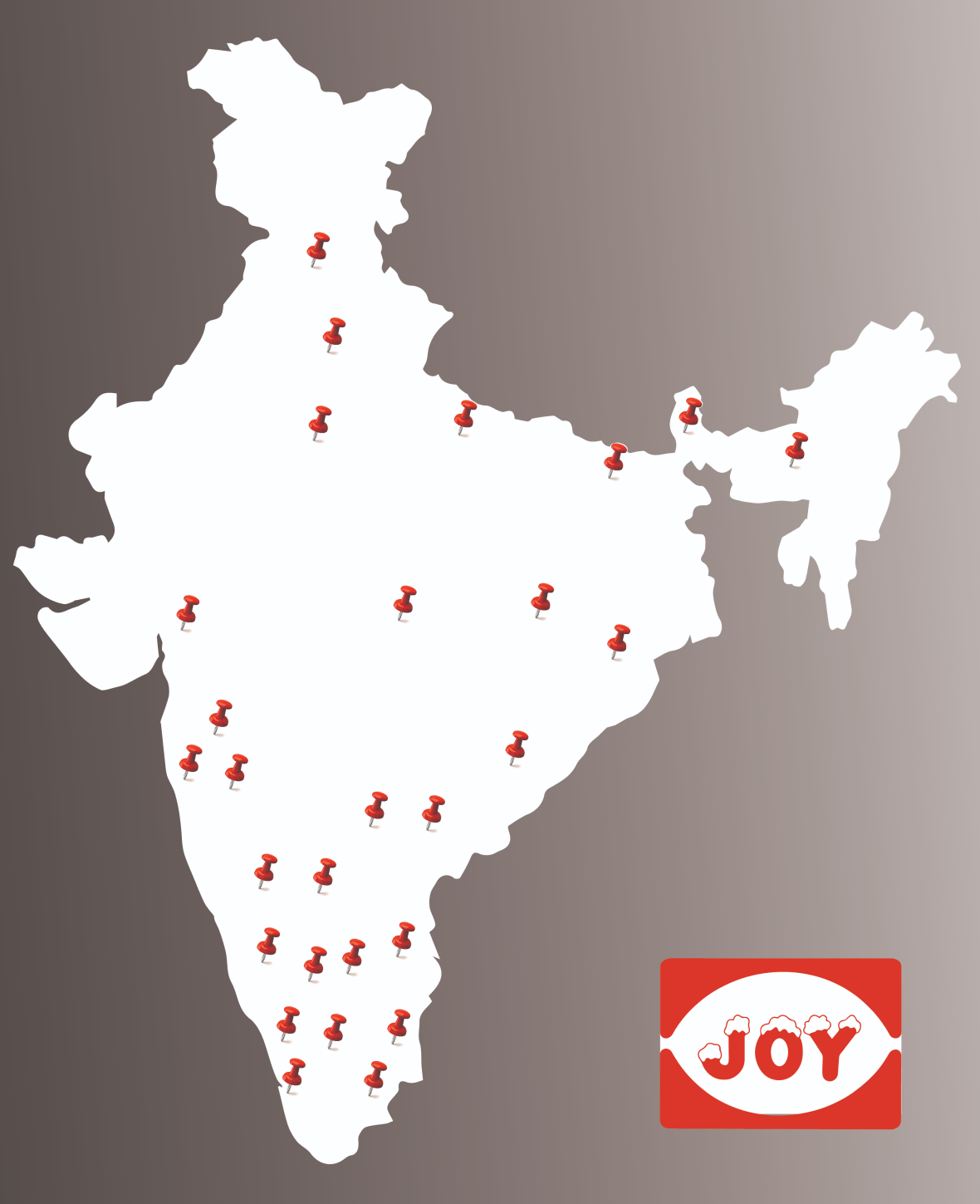 Joy Ice Creams spread