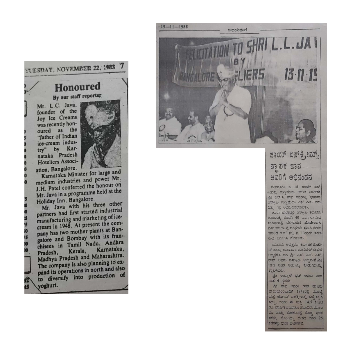 Joy Ice Creams in hand